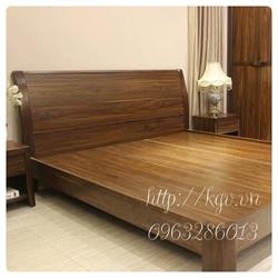 Giường ngủ, phòng ngủ gỗ tự nhiên đẹp mẫu GD 002