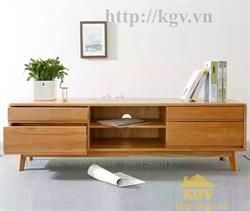kệ tivi gỗ tự nhiên - KTV006