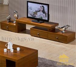 Kệ tivi gỗ tự nhiên Xoan Đào - KTV010