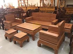 SOFA GỖ SỒI KGV( BỘ HOÀNG ĐẾ)